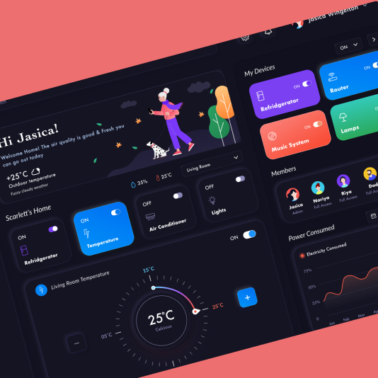 smarthome dashboard